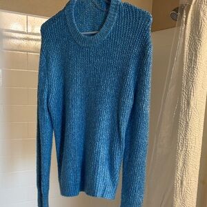 Blue oversized sweater